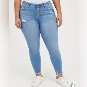 Bombshell Skinny Premium Stretch High Rise Jean